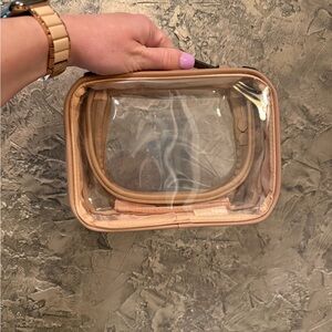 Calpak Small Clear Cosmetics Case